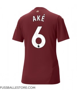 Günstige Manchester City Nathan Ake #6 3rd trikot Damen 2024-25 Kurzarm